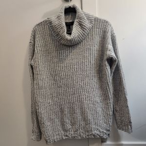 Forever 21 Grey Turtleneck Sweater